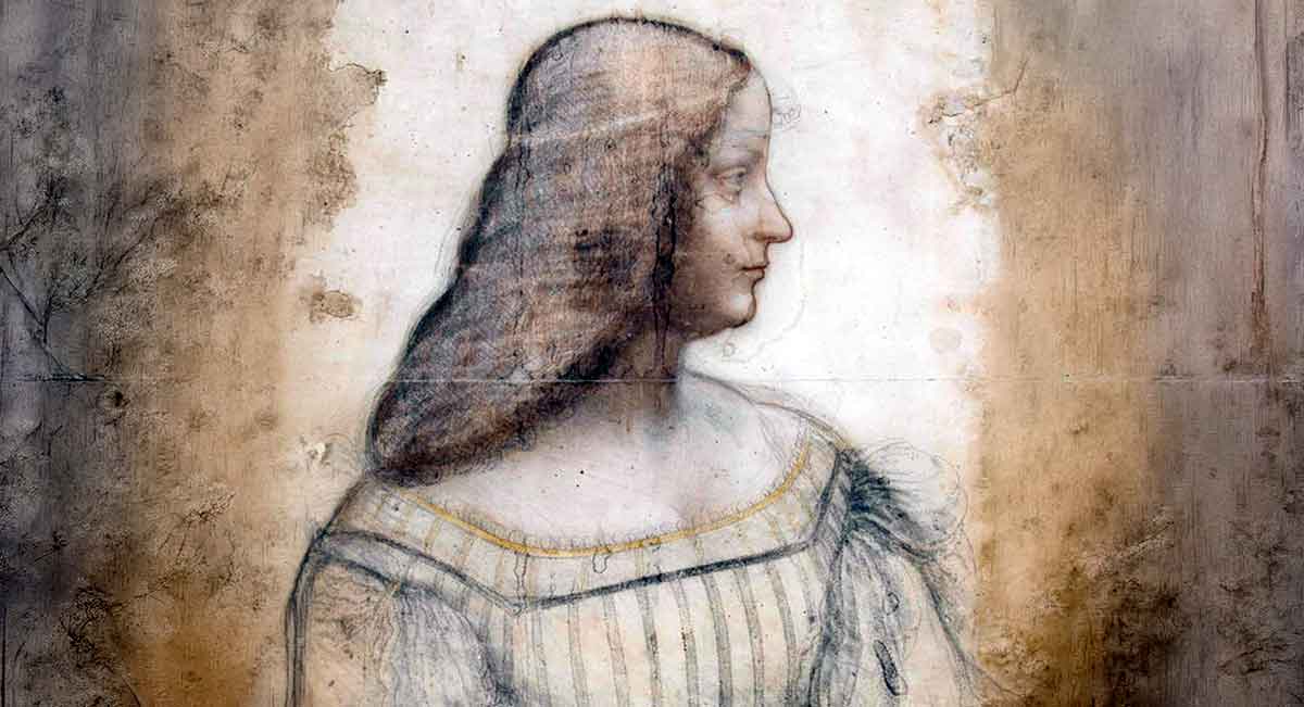 leonardo da vinci portrait isabella deste