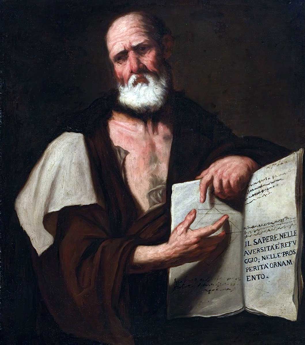 luca giordano aristotle painting