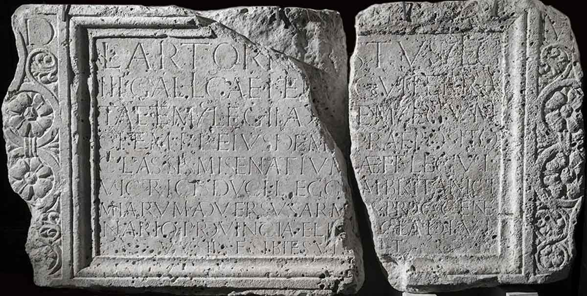 lucius artorius castus inscription