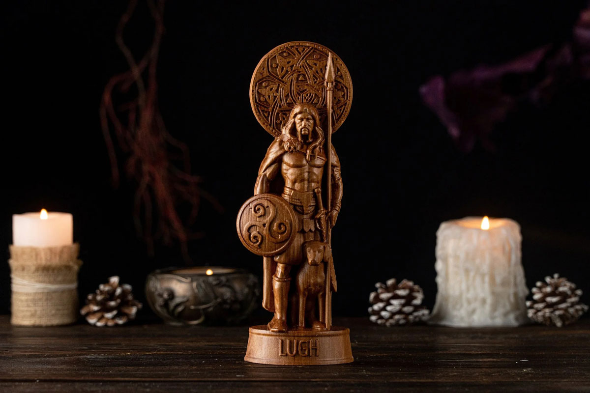 lugh statuette medievalgodsends