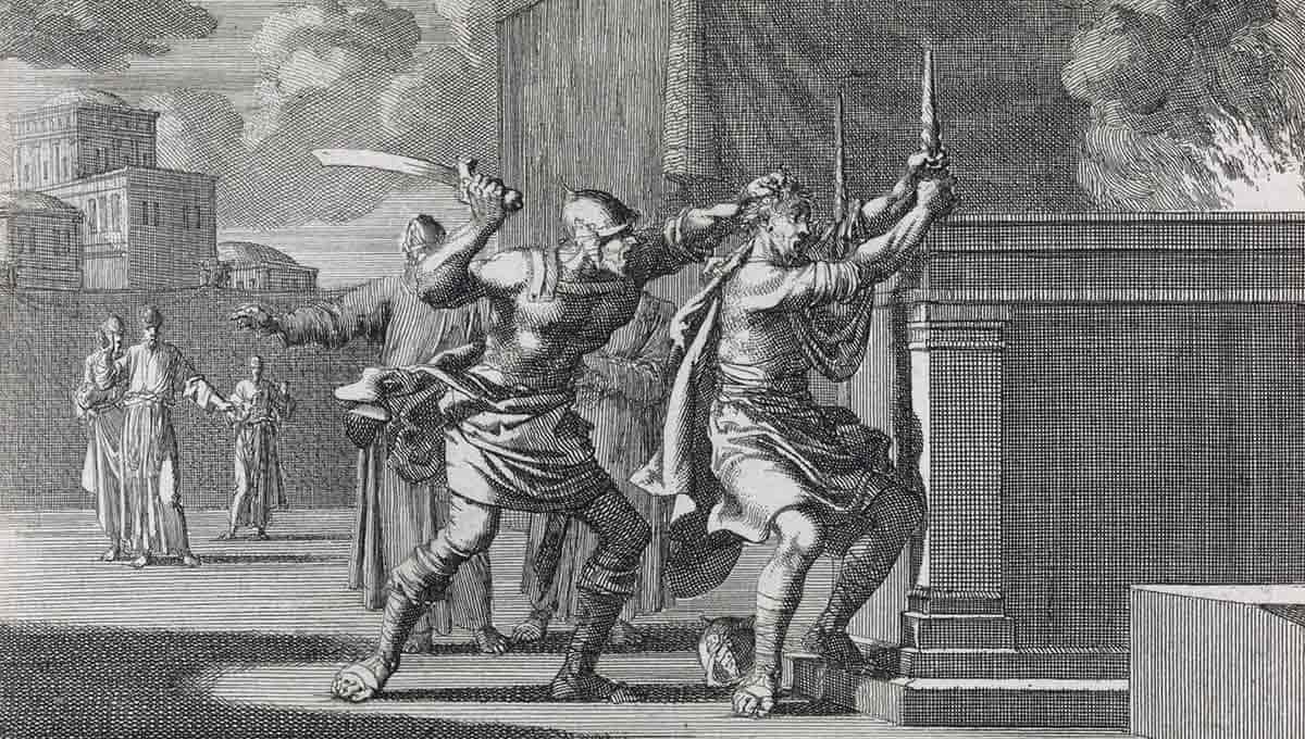 luyken joab killed by beniah print