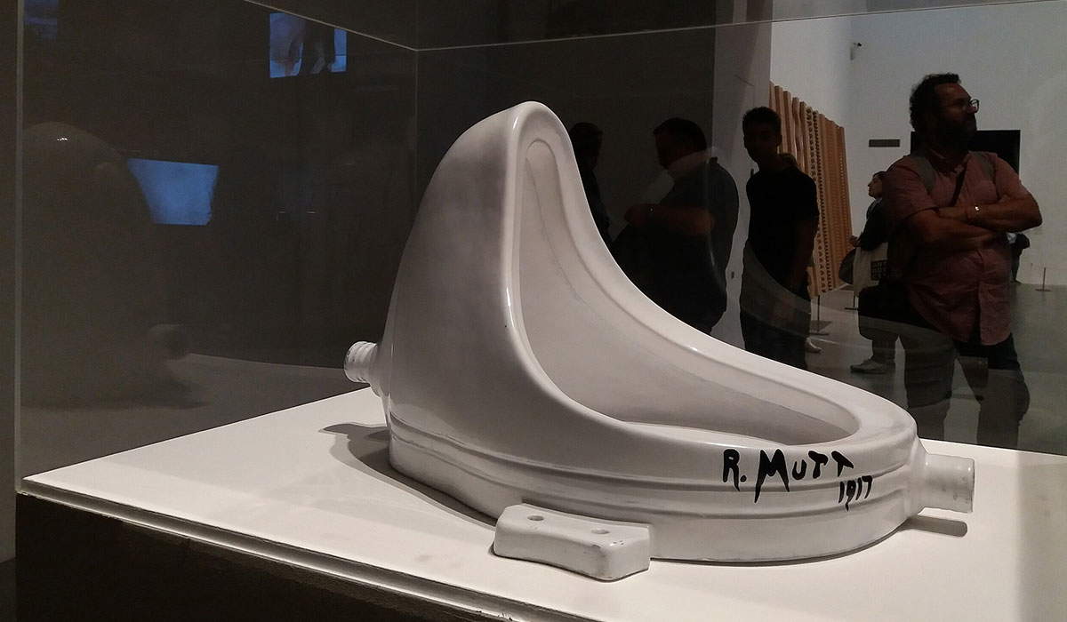 marcel duchamp fountain replica