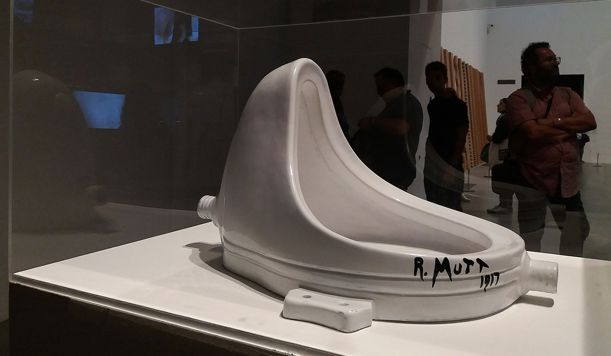 marcel duchamp fountain replica