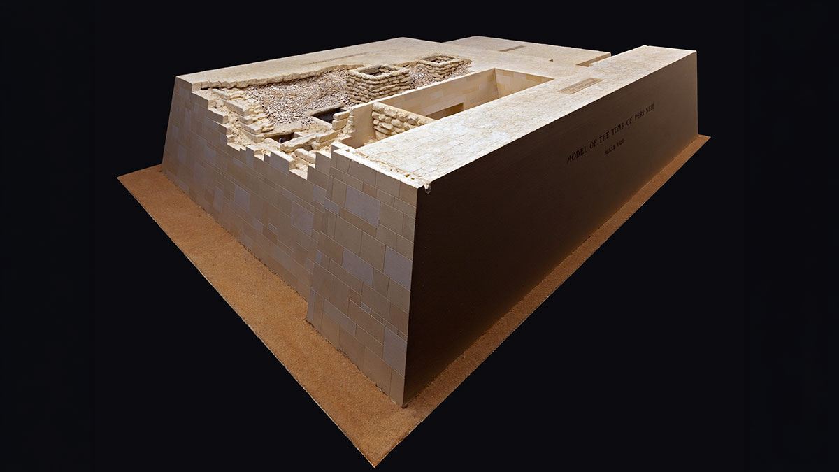 mastaba model perneb tomb