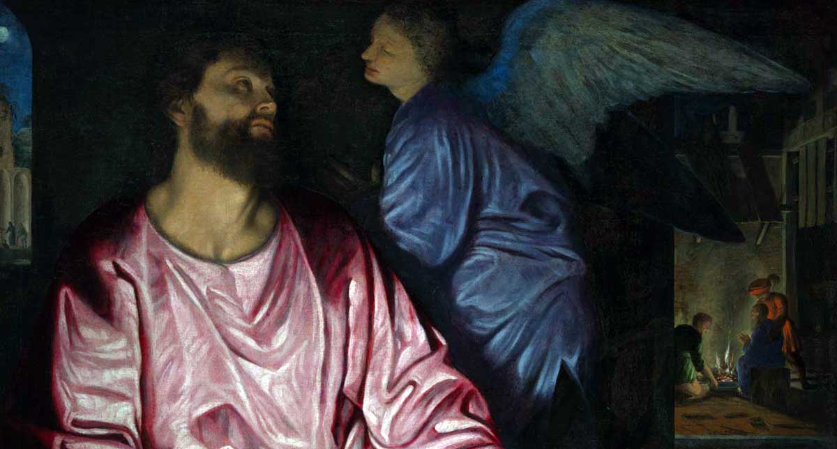 matthew angel gospel great commission