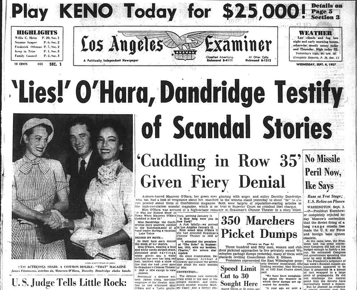 maureen o hara newspaper article