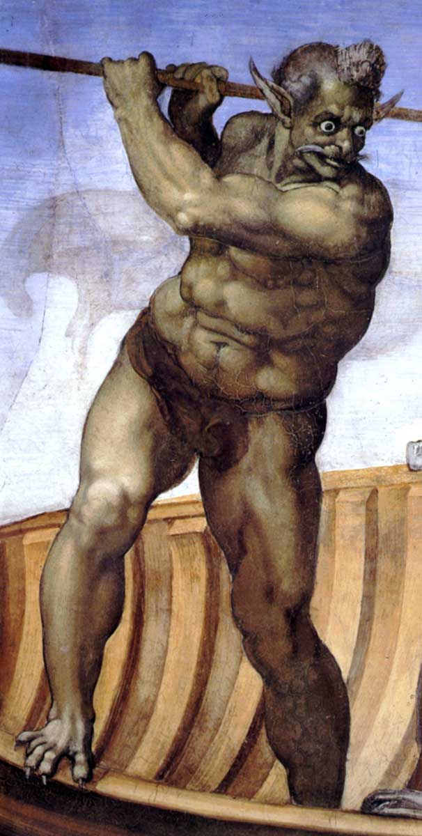 michelangelo detail last judgment