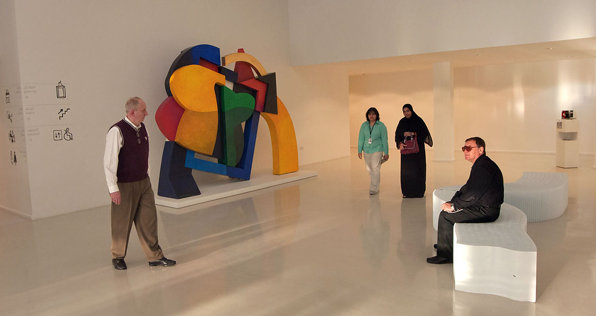 modern art display mathaf museums qatar