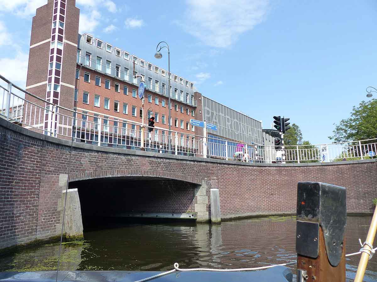 modern haarlem on the canal