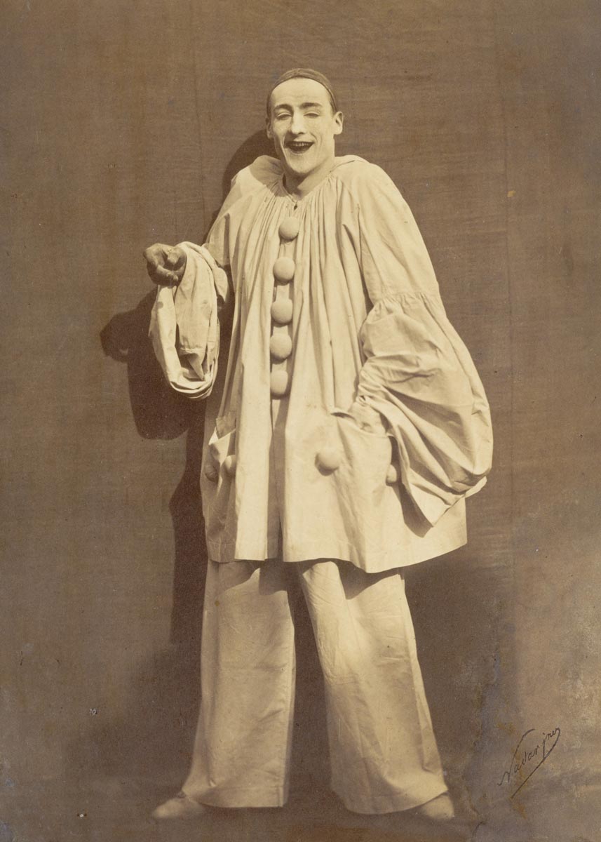 nadar pierrot historic photograph costume
