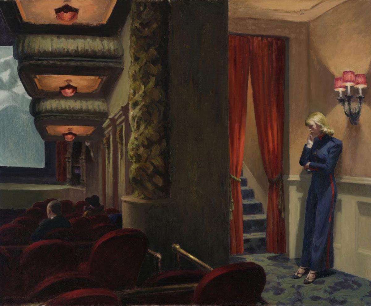 new york movie painting edward hopper