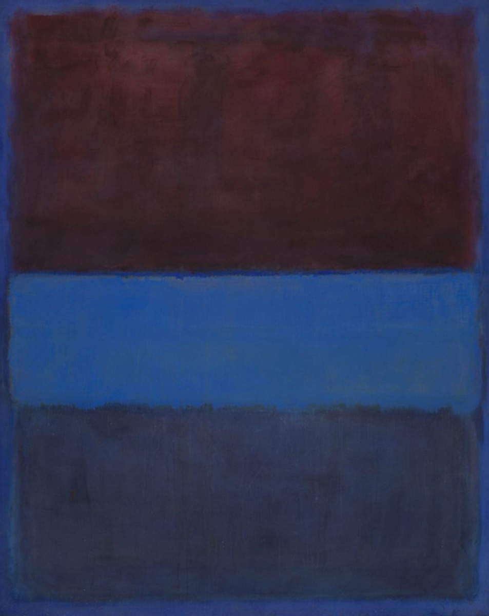 no 61 rust blue mark rothko