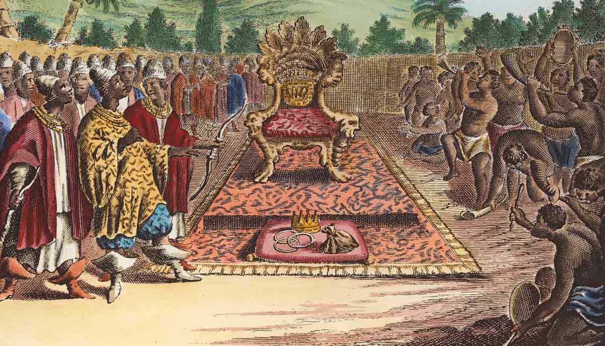 olfert dapper kongo throne