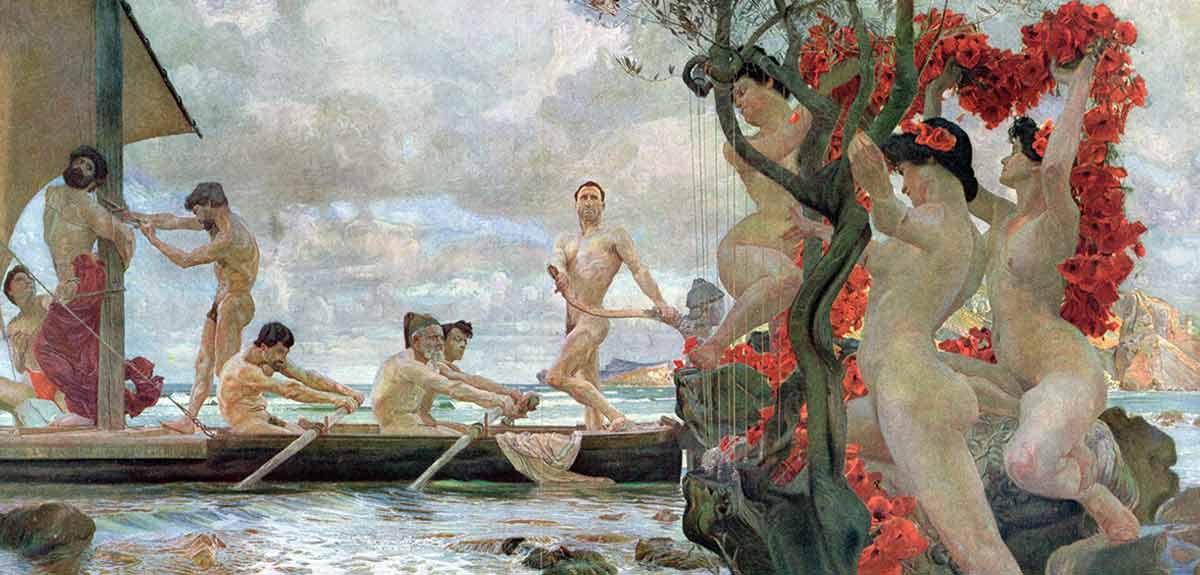 otto greiner odysseus und der sirener