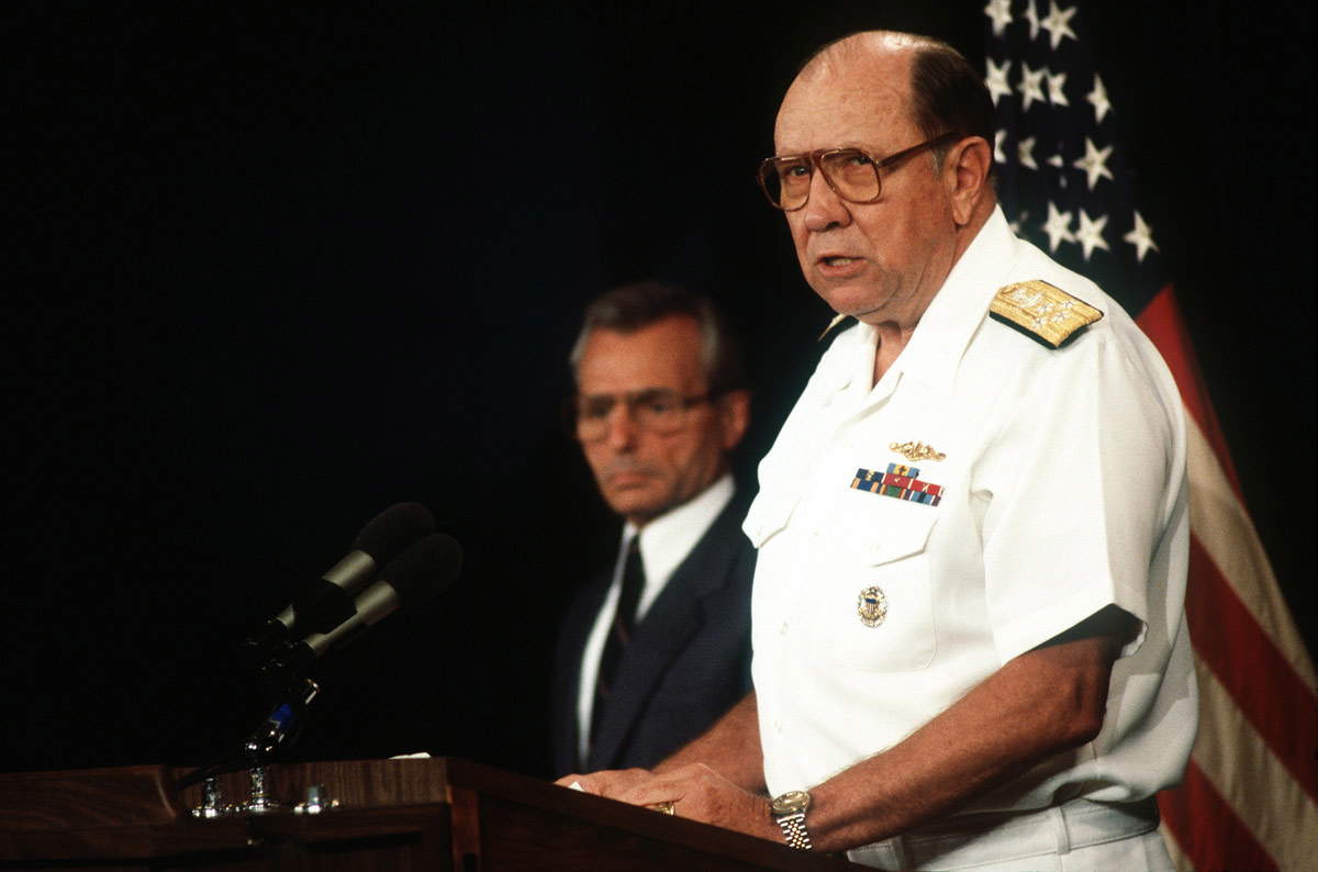 pentagon press briefing 1988