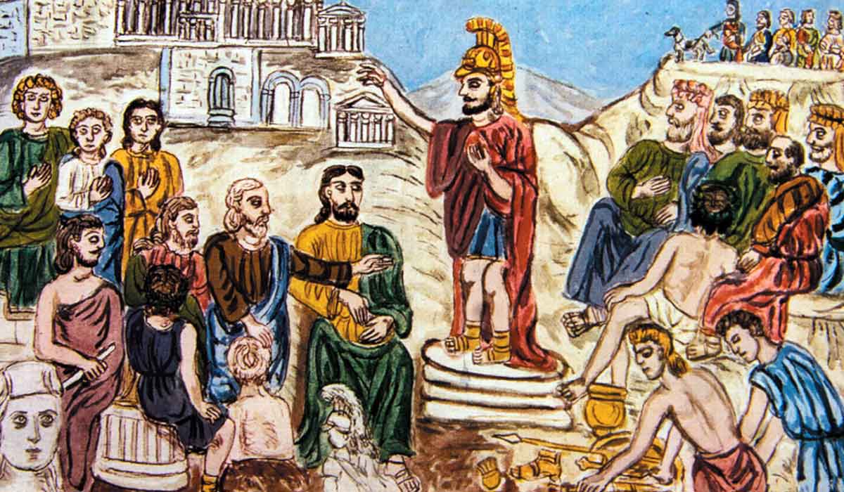 pericles athens acropolis