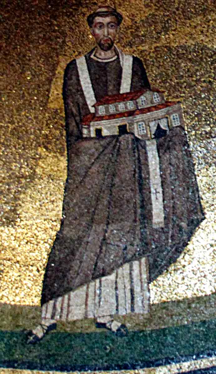 pope honorius i mosaic