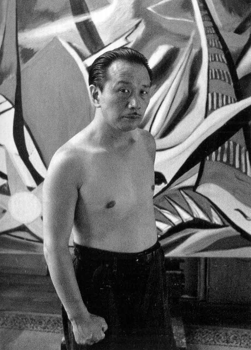 portrait okamoto taro 1954 domon ken