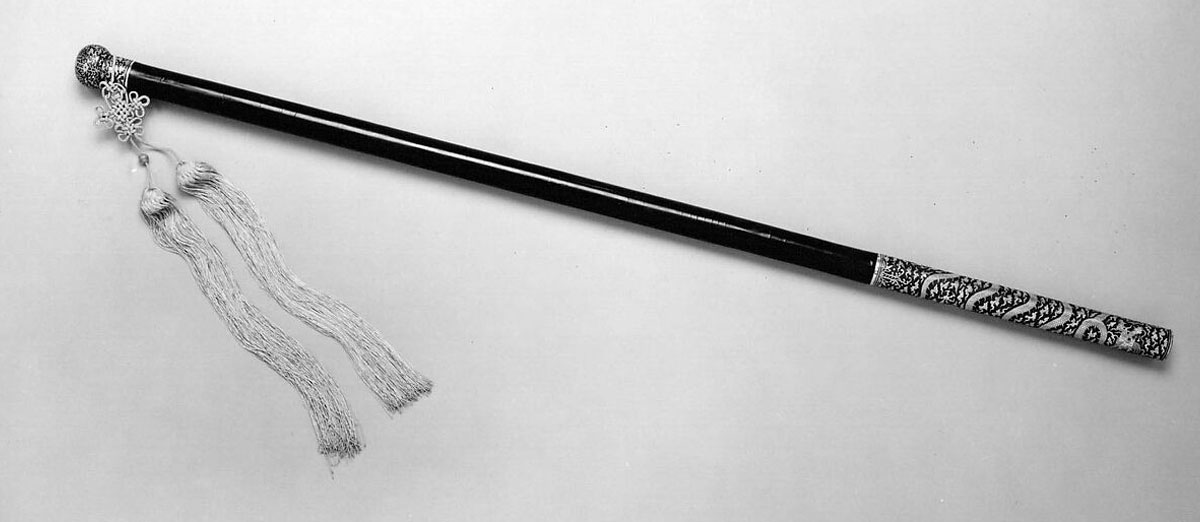 qing dynasty staff