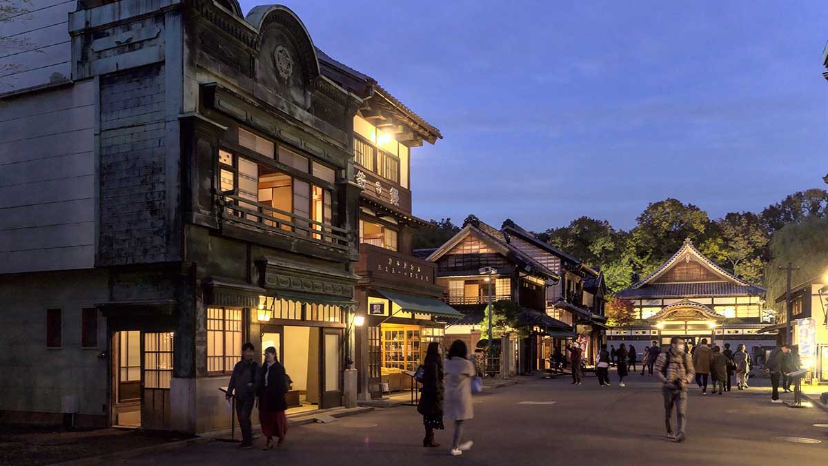 reconstructed homes edo tokyo open air architectural museum