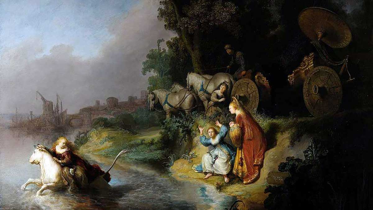 rembrandt the abduction of europa google art project