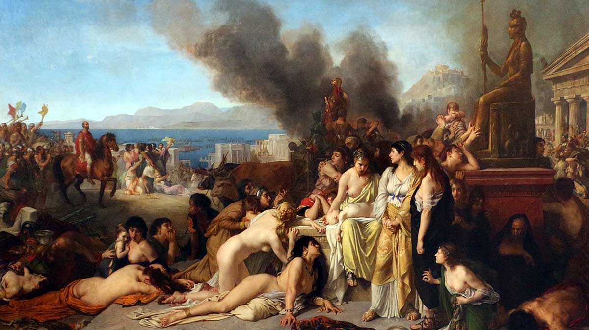 sack of corinth