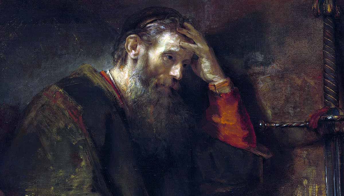 saint paul rembrandt van rijn