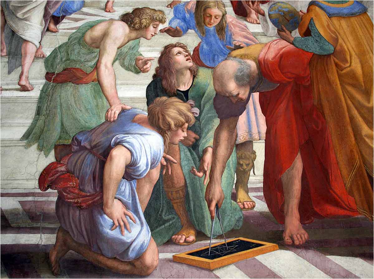 school of athens detail