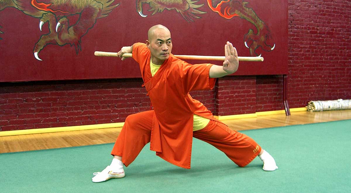 shaolin staff training shi yan ming