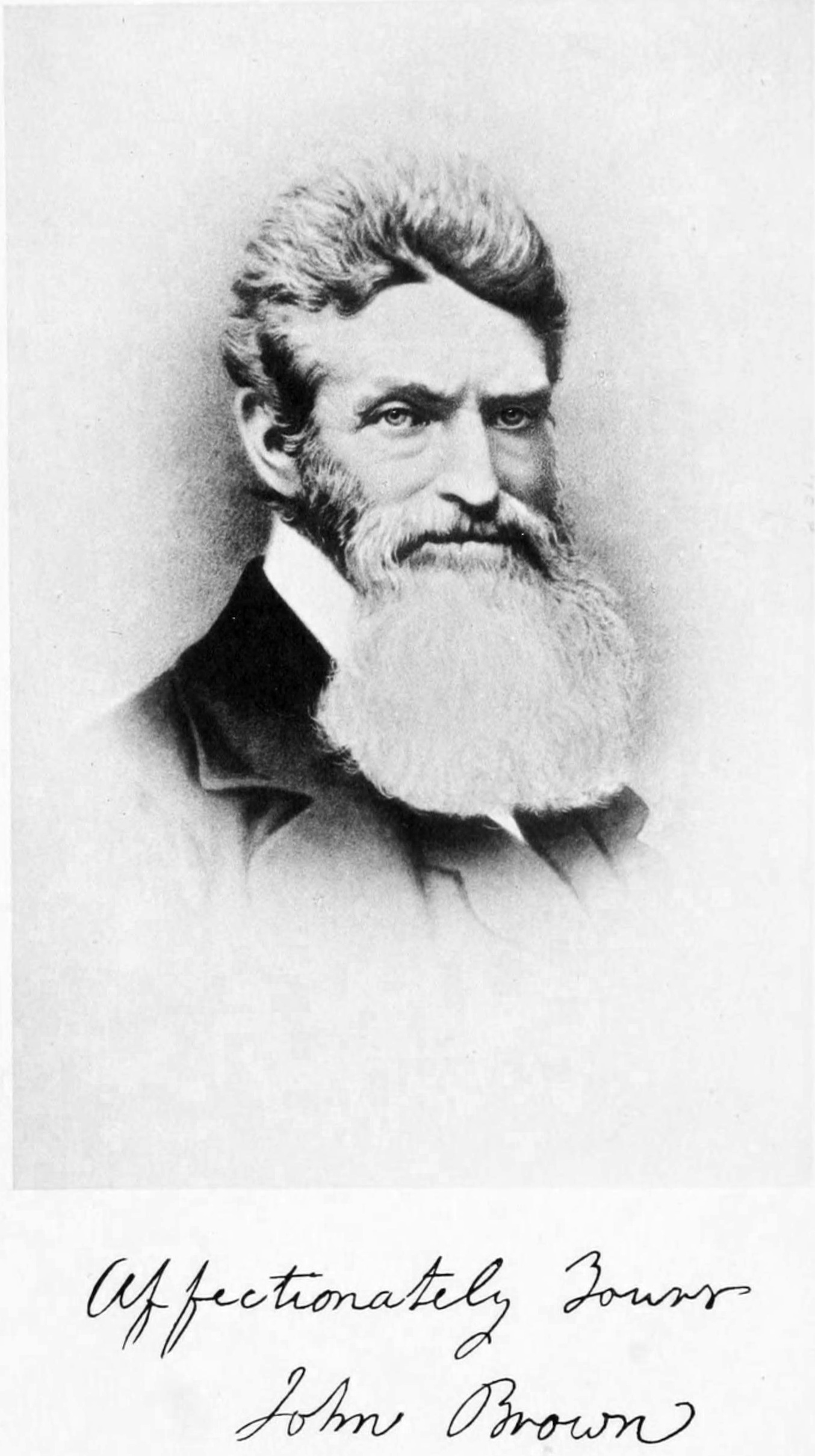 signed john brown portrait
