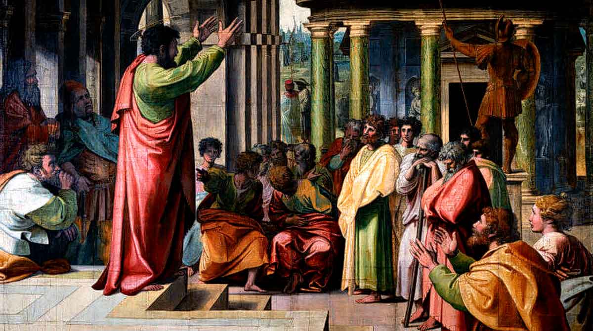 st paul preaching athens