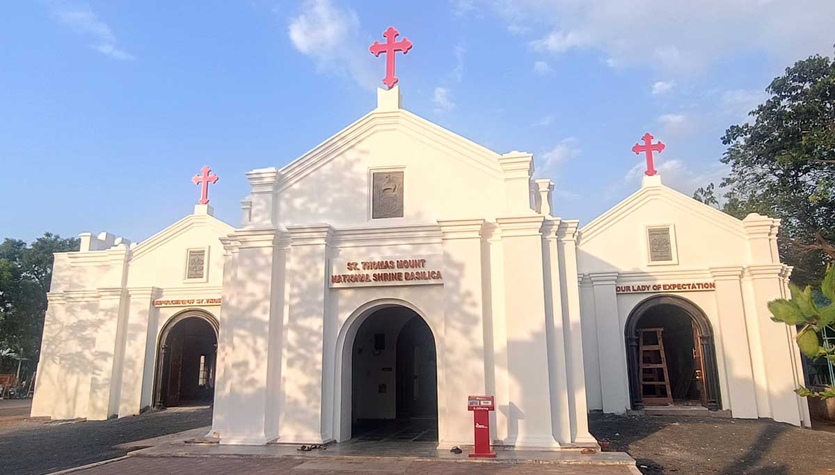 st thomas mount national shrine basilica photograph