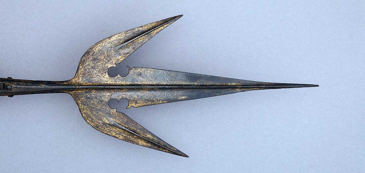 staff weapon german 16th century