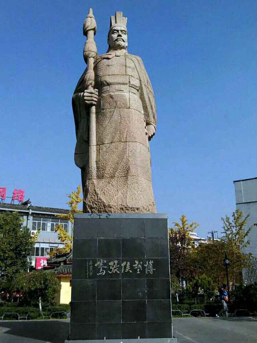 statue of zhang qian
