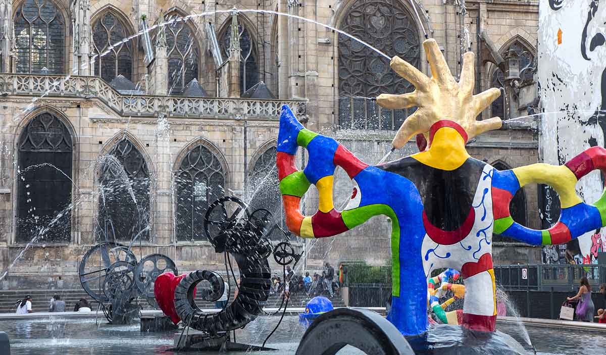 stravinsky fountain paris