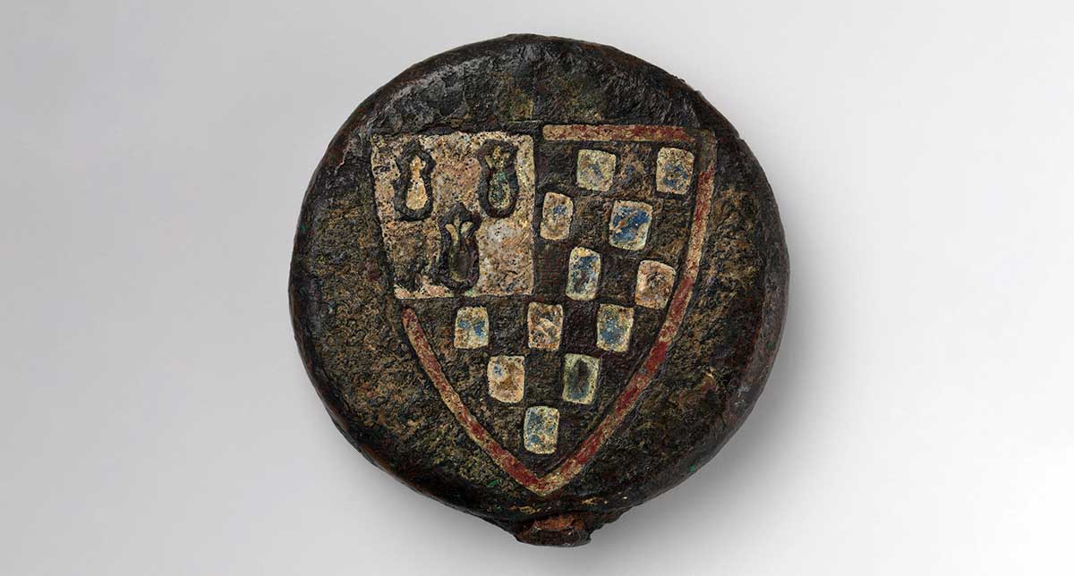 sword pomell with arms seventh crusade