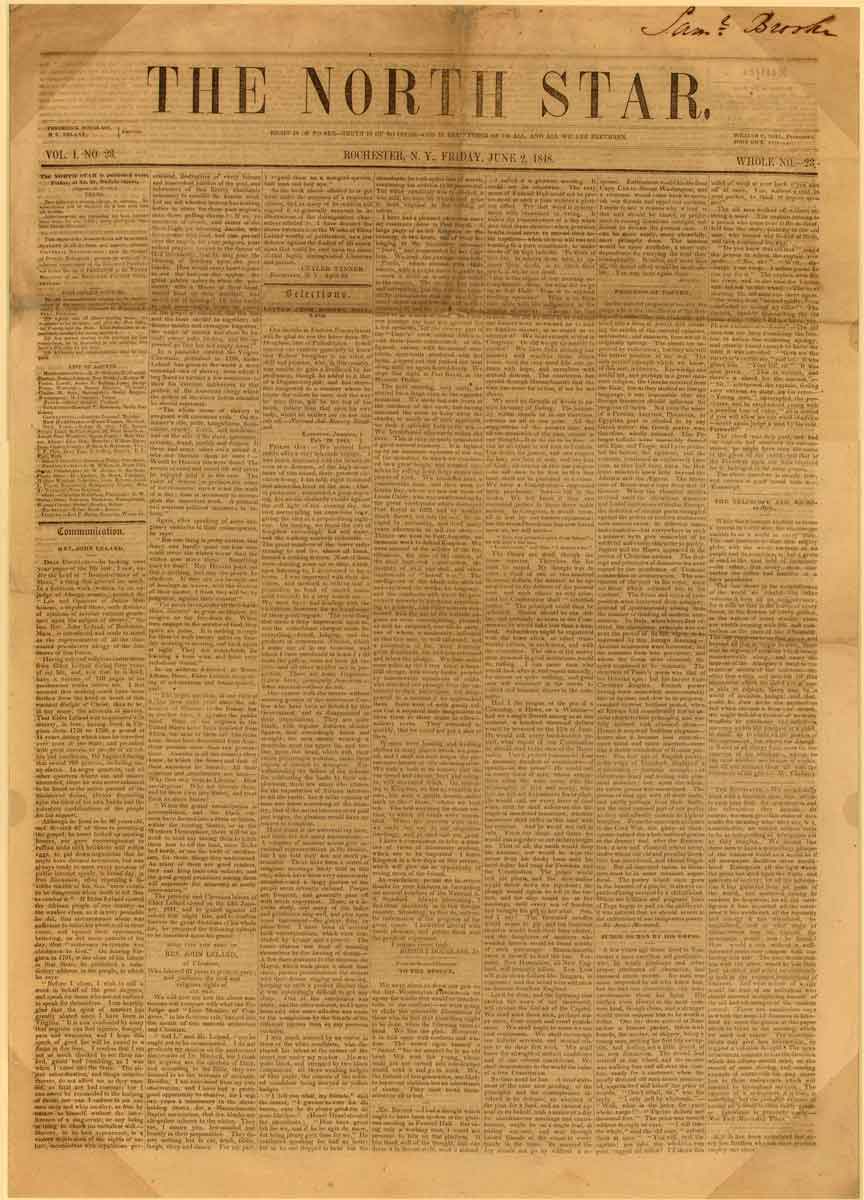 the north star 1848