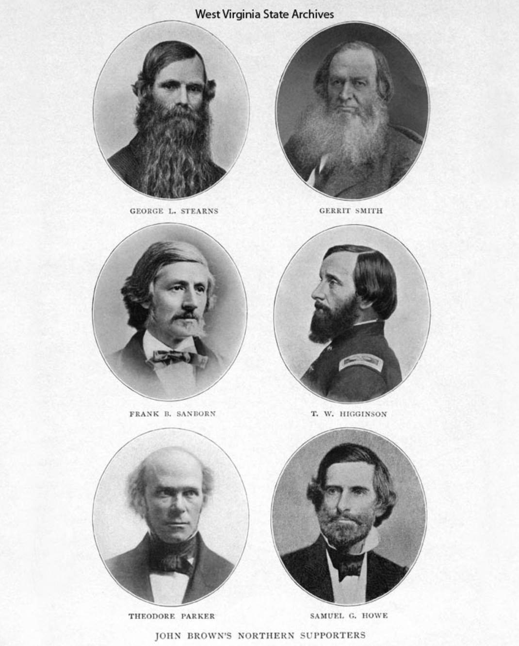 the secret six who helped brown