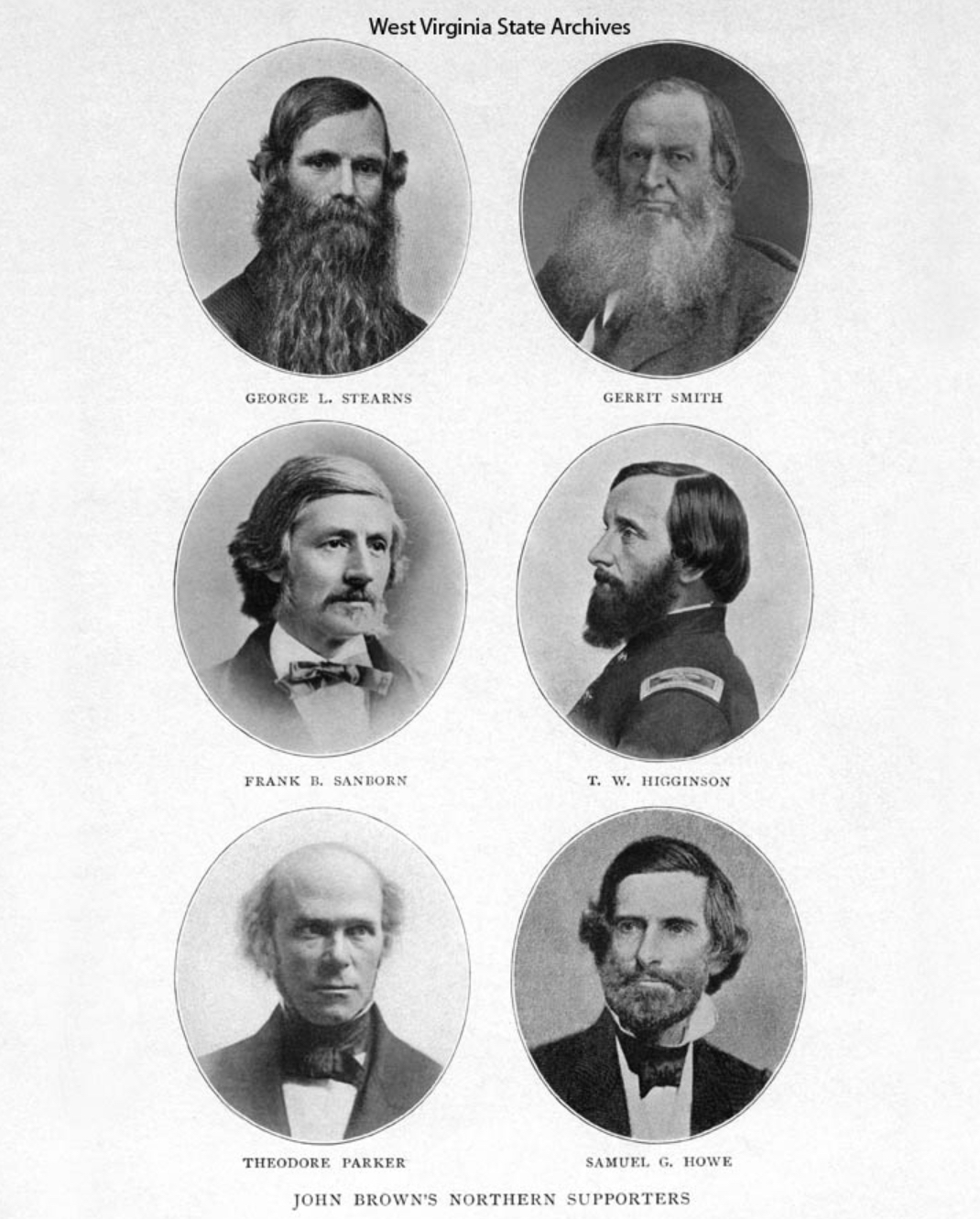 the secret six who helped brown