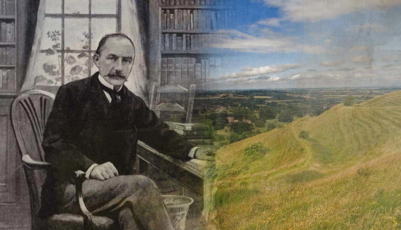 Thomas Hardy beside the Blackmore Vale