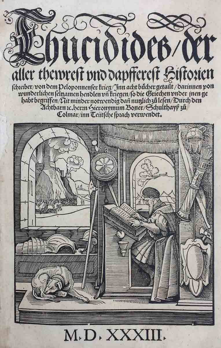 thucydides german cover book
