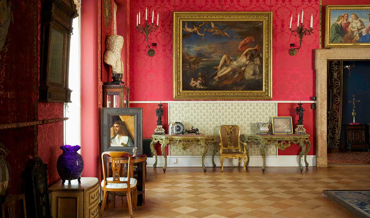 titian room gardner museum interior