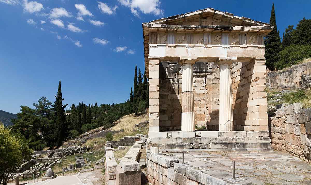 treasury of athens