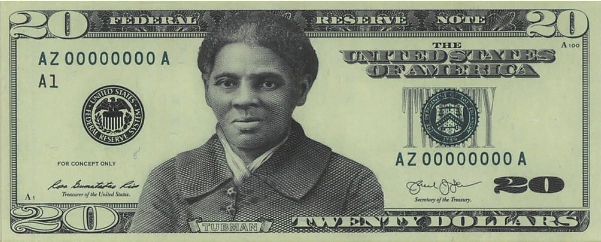 tubman twenty dollar bill prototype