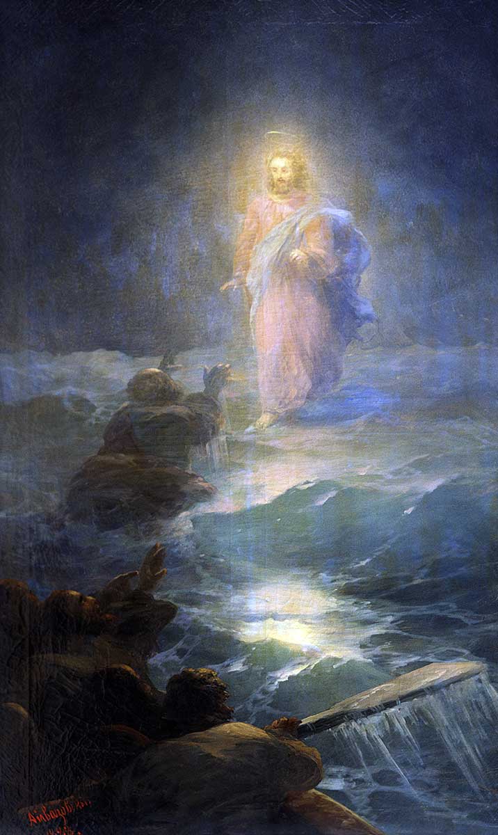 walking on water