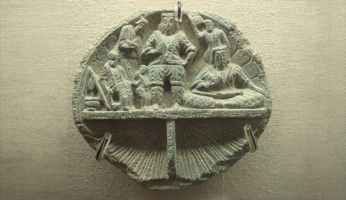 yuezhi king attendants