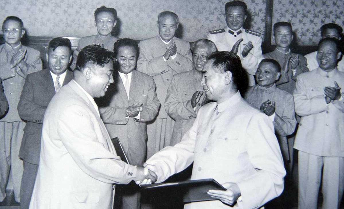 zhou enlai kim il sung