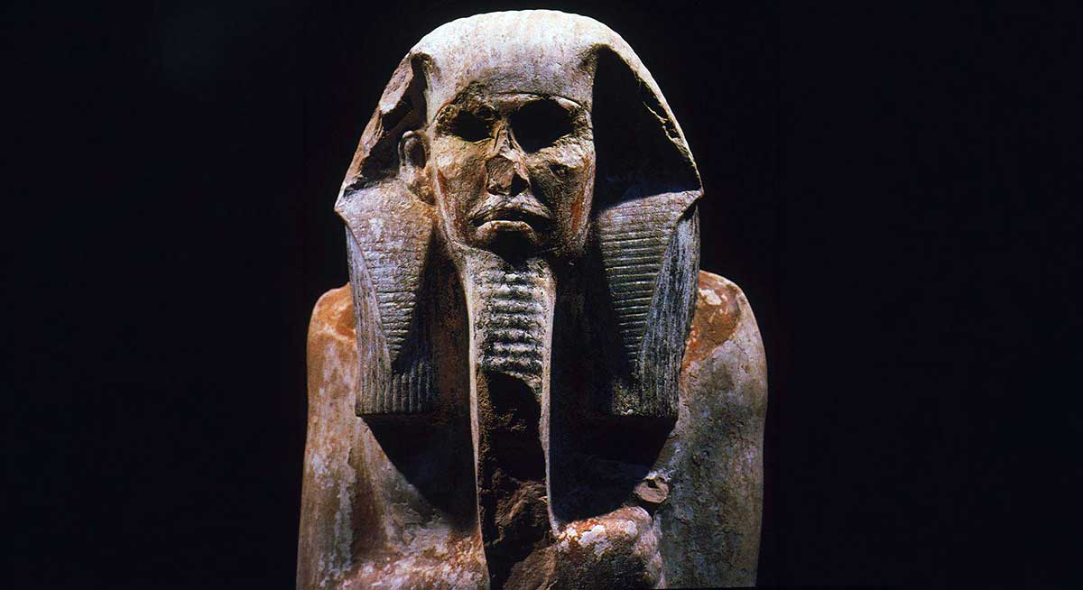 zoser funerary statue saqqara