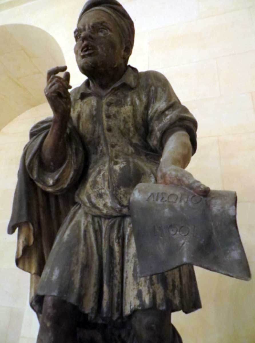 Aesop statue