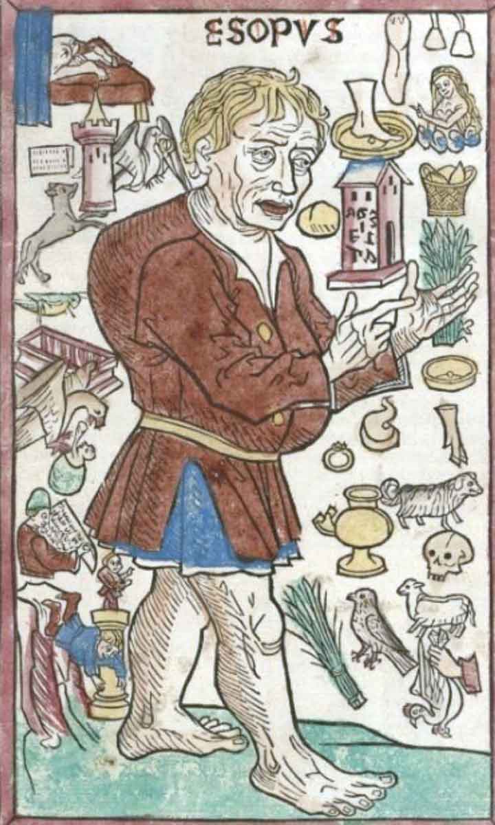 Aesop woodcut